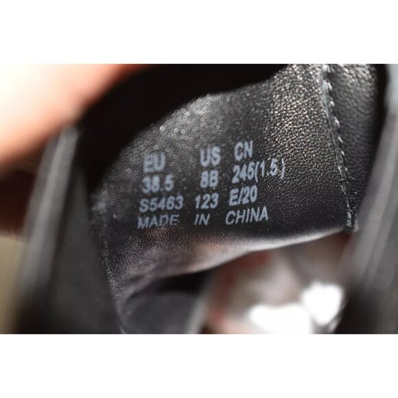 -$650 STUART WEITZMAN Laine suede Chelsea boots BLACK CHUNKY 8 38.5 (PB23) - Picture 7 of 7